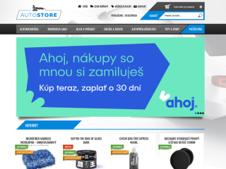 Predám zabehnutý eshop autostore.sk