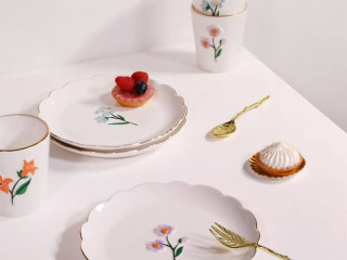 plate-set-wildflower-of-dolomite-with-floral-pattern-4-pcs